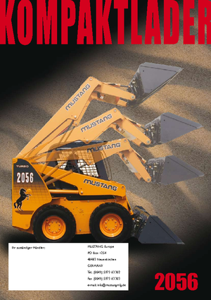 Міні-навантажувачі Mustang 2056