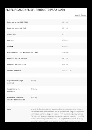 Міні-навантажувачі Caterpillar 232D3