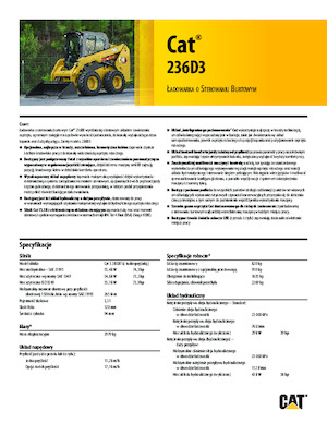 Міні-навантажувачі Caterpillar 236D Series 3