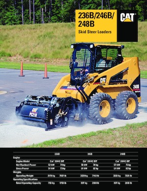 Міні-навантажувачі Caterpillar 248B