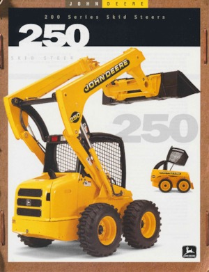Міні-екскаватори John Deere Construction 250