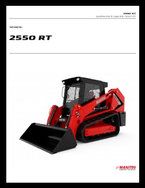 Міні-навантажувачі Manitou 2550RT