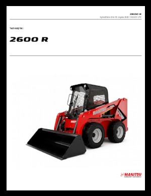Міні-навантажувачі Manitou 2600R