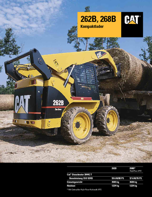 Міні-навантажувачі Caterpillar 268B