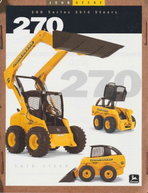 Міні-навантажувачі John Deere Construction 270
