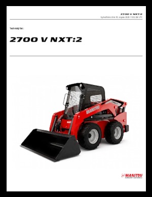 Міні-навантажувачі Manitou 2700V NXT:2
