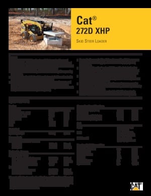 Міні-навантажувачі Caterpillar 272D XHP