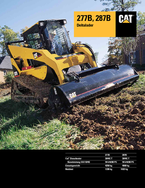 Міні-навантажувачі Caterpillar 277 B