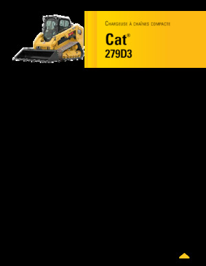 Міні-навантажувачі Caterpillar 279D Serie 3 Deltalader