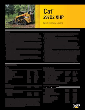 Міні-навантажувачі Caterpillar 299D 2 XHP