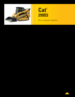 Міні-навантажувачі Caterpillar 299D Serie 3 Deltalader