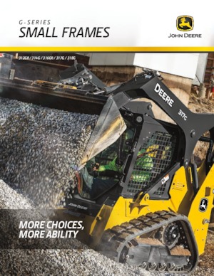 Міні-навантажувачі John Deere Construction 316GR