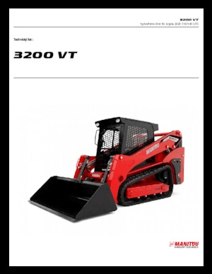 Міні-навантажувачі Manitou 3200VT