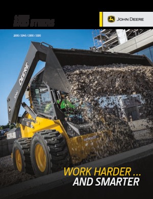 Міні-навантажувачі John Deere Construction 330G