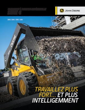 Міні-навантажувачі John Deere Construction 330G