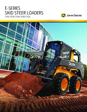 Міні-навантажувачі John Deere Construction 332E