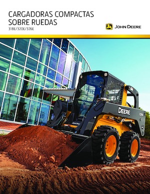 Міні-навантажувачі John Deere Construction 332E