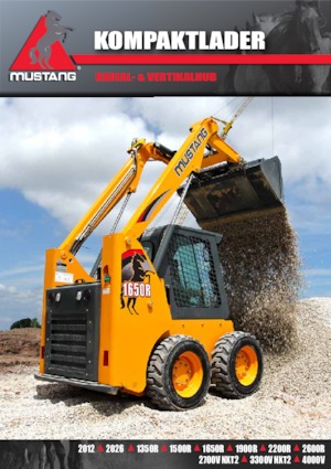 Міні-навантажувачі Mustang 3300 V