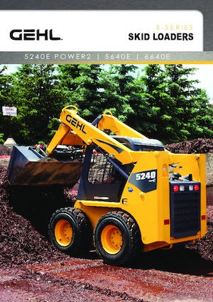 Міні-навантажувачі Gehl 6640E