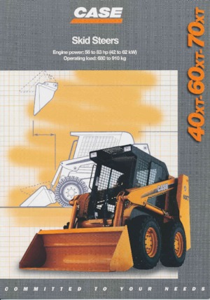 Міні-навантажувачі Case 60XT