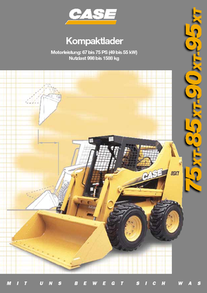 Міні-навантажувачі Case 75 XT