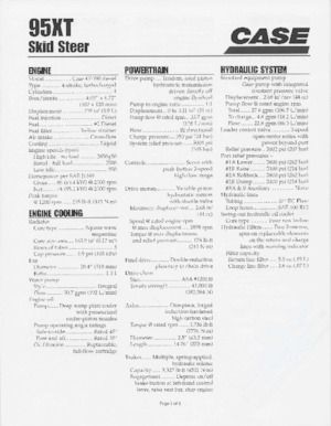 Міні-навантажувачі Case 90XT 