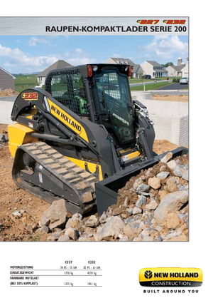 Міні-навантажувачі New Holland C232