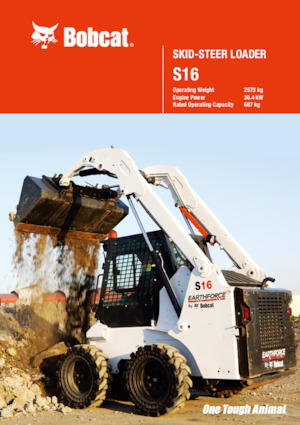 Міні-навантажувачі Bobcat Earthforce S16