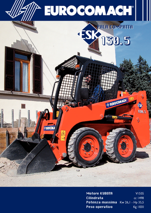 Міні-навантажувачі Eurocomach ESK 130.5