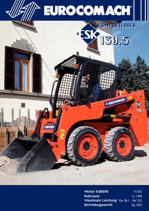 Міні-навантажувачі Eurocomach ESK 130.5