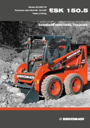 Міні-навантажувачі Eurocomach ESK 150.5