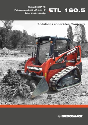 Міні-навантажувачі Eurocomach ETL 160.5
