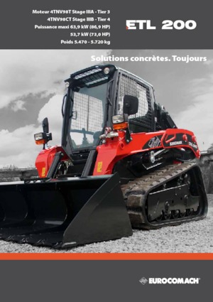 Міні-навантажувачі Eurocomach 20 TL