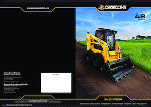 Міні-навантажувачі PowerPlus PSL1200S-III