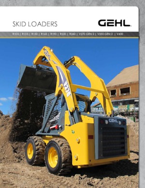 Міні-навантажувачі Gehl R105