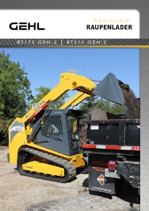 Міні-навантажувачі Gehl RT 175 SXT Dual