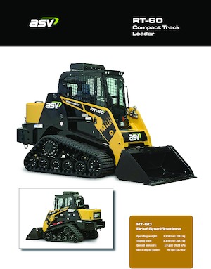 Міні-навантажувачі ASV RT 60