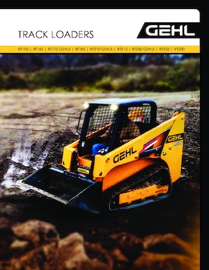 Міні-навантажувачі Gehl RT165