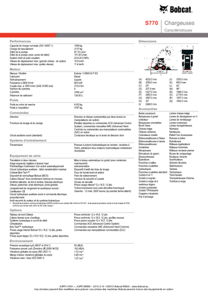 Міні-навантажувачі Bobcat S770