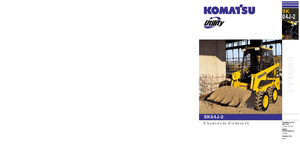Міні-навантажувачі Komatsu SK04J-2