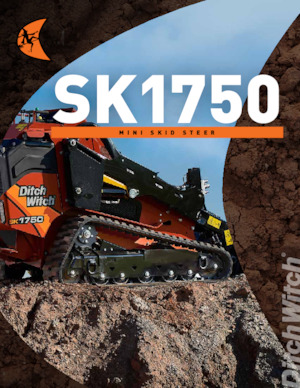 Міні-навантажувачі Ditch Witch SK1750