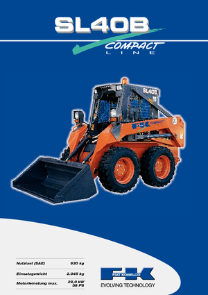 Міні-навантажувачі Fiat Kobelco SL 40 B