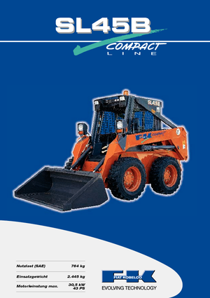 Міні-навантажувачі Fiat Kobelco SL 45 B