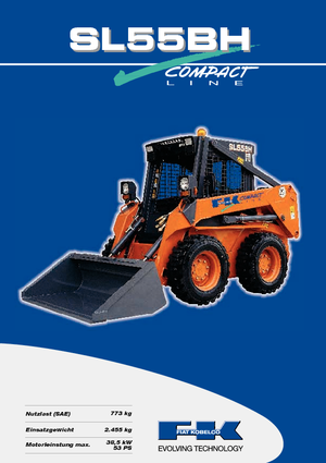 Міні-навантажувачі Fiat Kobelco SL 55 BH