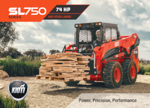 Міні-навантажувачі Kioti SL750 Canopy