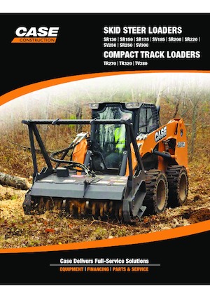 Міні-навантажувачі Case SR200