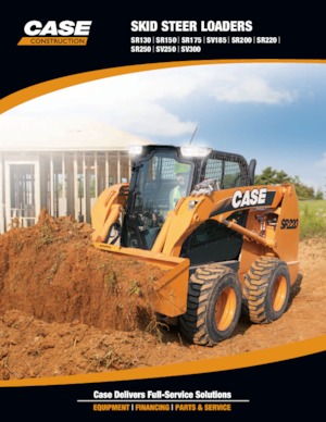 Міні-навантажувачі Case SR200