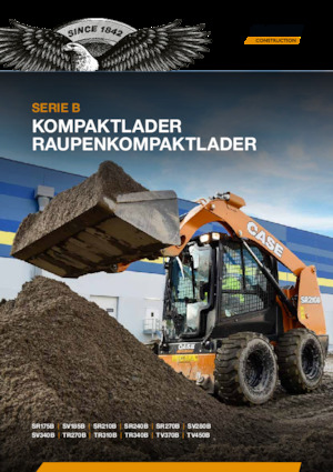 Міні-навантажувачі Case SR210B