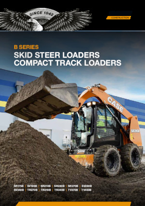 Міні-навантажувачі Case SR210B