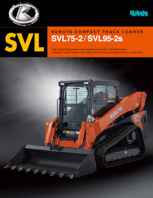 Міні-навантажувачі Kubota SVL75-2HWC